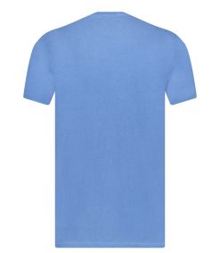 Hot Majestic Filatures Tee-Shirt Homme Harold Col Rond Manches Courtes Ocean