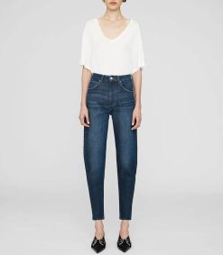 Clearance Anine Bing Jean Clyde Washed Blue