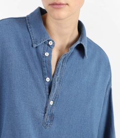 Best Masscob Top Mondo Washed Denim