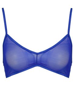 New La Nouvelle Brassiere Georgia Blue Mesh