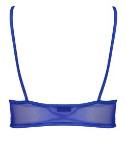 New La Nouvelle Brassiere Georgia Blue Mesh