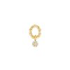 New Stone Paris Boucle D'Oreille Puce Dunaway Or Jaune Et Diamants