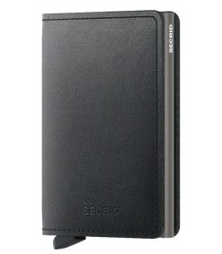 Hot Secrid Porte-Carte Slimwallet Mirum Plant-Based Black