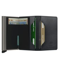 Hot Secrid Porte-Carte Slimwallet Mirum Plant-Based Black