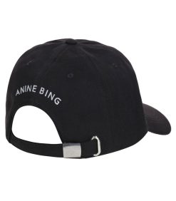 New Anine Bing Casquette Jeremy Baseball Vintage Black