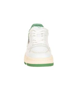 Clearance Autry Baskets Clc Blanc Et Vert