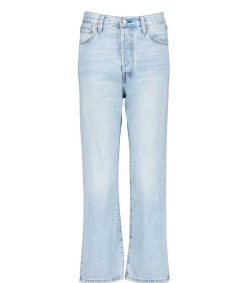 Hot Levi's Jean Ribcage Straight Ankle Middle Road