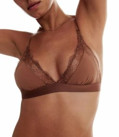 New Love Stories Soutien-Gorge Love Lace Middle Brown