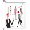 Online Image Republic Affiche Wlpp "La Mens Fashion" 40 X 50 Cm