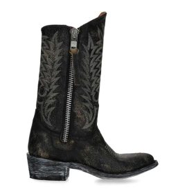 New Mexicana Boots Razz 10 Crack Black X Jane De Boy