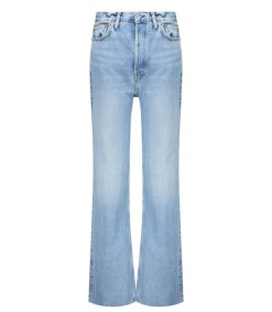 Online RE/DONE Jean 70S Ultra High Rise Wide Leg Denim Clair