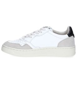 Hot Autry Baskets Homme Medalist Low White/Black