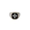 Online Pascale Monvoisin Bague Chevaliere Bowie Noir Diamants