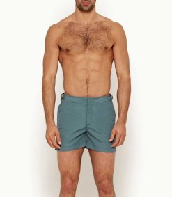 Hot Orlebar Brown Short De Bain Court Setter Ii Sage