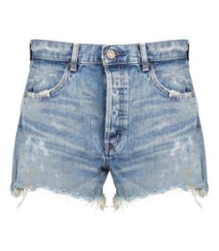 Online Moussy Vintage Short En Denim Neeses A Taille Haute