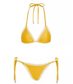 New Zimmermann Bikini Vacay Crochet Edge