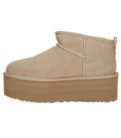 Online UGG® Bottines Classic Ultra Mini Plateforme Daim Sand