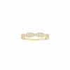 Clearance Stone Paris Bague Metropolis Petit Modele Or Jaune Diamants