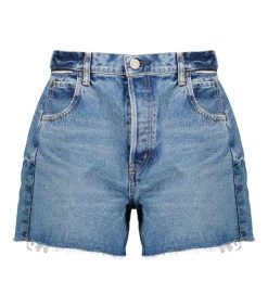 Online Moussy Vintage Short En Denim Cary A Taille Haute