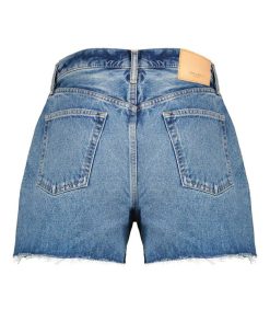 Online Moussy Vintage Short En Denim Cary A Taille Haute