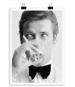 Clearance Image Republic Affiche La Galerie "Roger Moore" 56 X 76 Cm