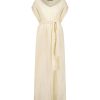 Online Maison Saint Julien Robe Longue Kaftan Cream