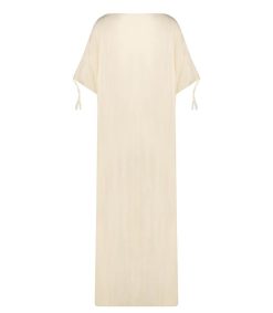 Online Maison Saint Julien Robe Longue Kaftan Cream