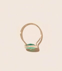 Best Pascale Monvoisin Bague Orso Green Onyx