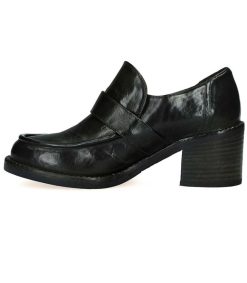 New King Tartufoli Mocassins A Talons Patrizia Cuir Kaki