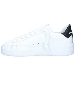 Hot Golden Goose Baskets Purestar Cuir Blanc Noir