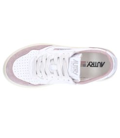 Best Autry Baskets Medalist Low White/Nude