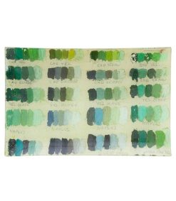 Wholesale John Derian Plateau De Service "Painter'S Studio" Vert 35 X 22,3 Cm