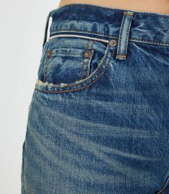 Online Moussy Vintage Jean Walnut Straight Dark Blue