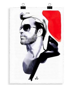 Hot Image Republic Portrait G3 George Michael 56 X 76 Cm