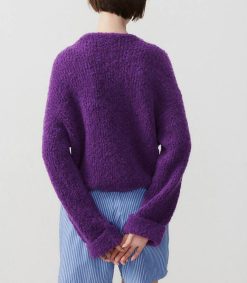 Clearance American Vintage Pull Zolly Aubergine Chine