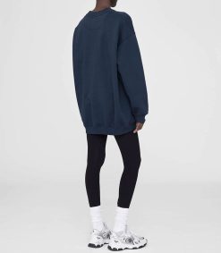 Clearance Anine Bing Sweat-Shirt Tyler Bing Navy