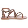 Online K.Jacques Sandales Epicure Imprime Leopard