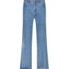 New RE/DONE Jean 70S Ultra High Rise Wide Leg Indigo