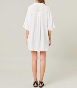 Hot Maison Saint Julien Chemise Tortola Blanche