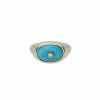 New Pascale Monvoisin Bague Chevaliere Orso Turquoise