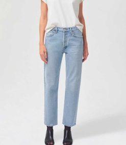 Clearance AGOLDE Jean Straight Wyman In Dimension