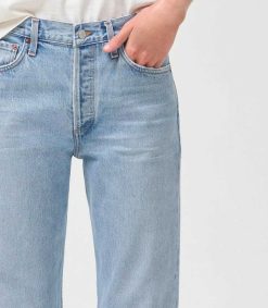 Clearance AGOLDE Jean Straight Wyman In Dimension