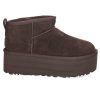 Clearance UGG® Bottines Classic Ultra Mini Plateforme Burnt Cedar