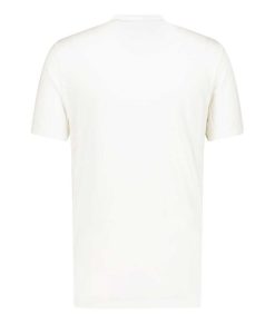 Clearance American Vintage Tee-Shirt Manches Courtes Homme Devon Blanc Casse