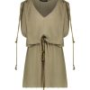 Online Maison Saint Julien Robe Courte Alexandrie Khaki