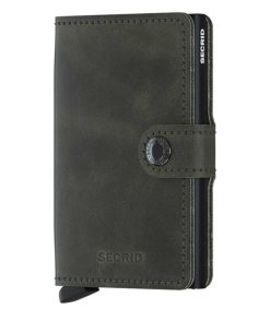 New Secrid Porte-Carte Miniwallet Vintage Olive Black