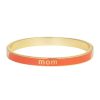 Online Design Letters Bracelet Vip Word Mom Corail