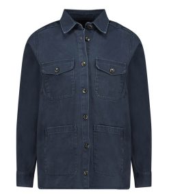 New Nine in the Morning Veste Zaffiro En Toile Navy