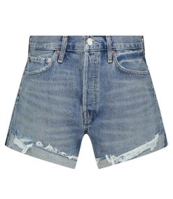 Wholesale AGOLDE Short En Jean Parker Heat Wave