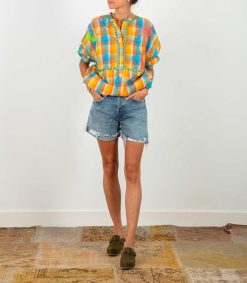 Wholesale AGOLDE Short En Jean Parker Heat Wave